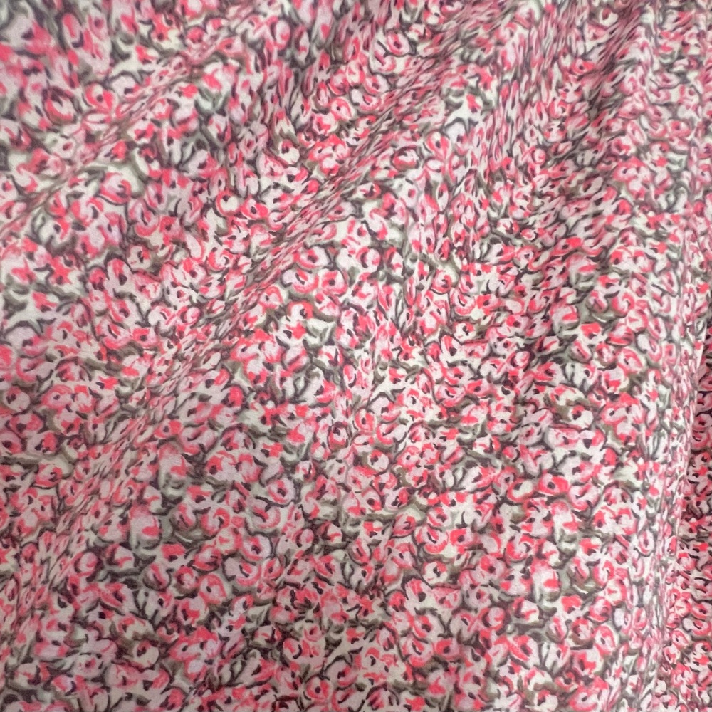 LA VIE REBECCA TAYLOR Meadow Floral Tie Back Tiered Sundress Size Medium - Picture 9 of 12